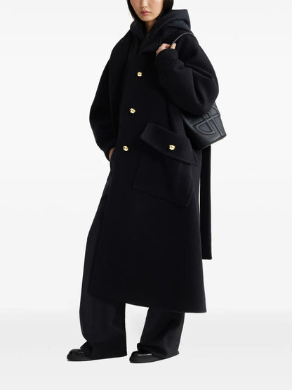 Tied-Waist Coat
