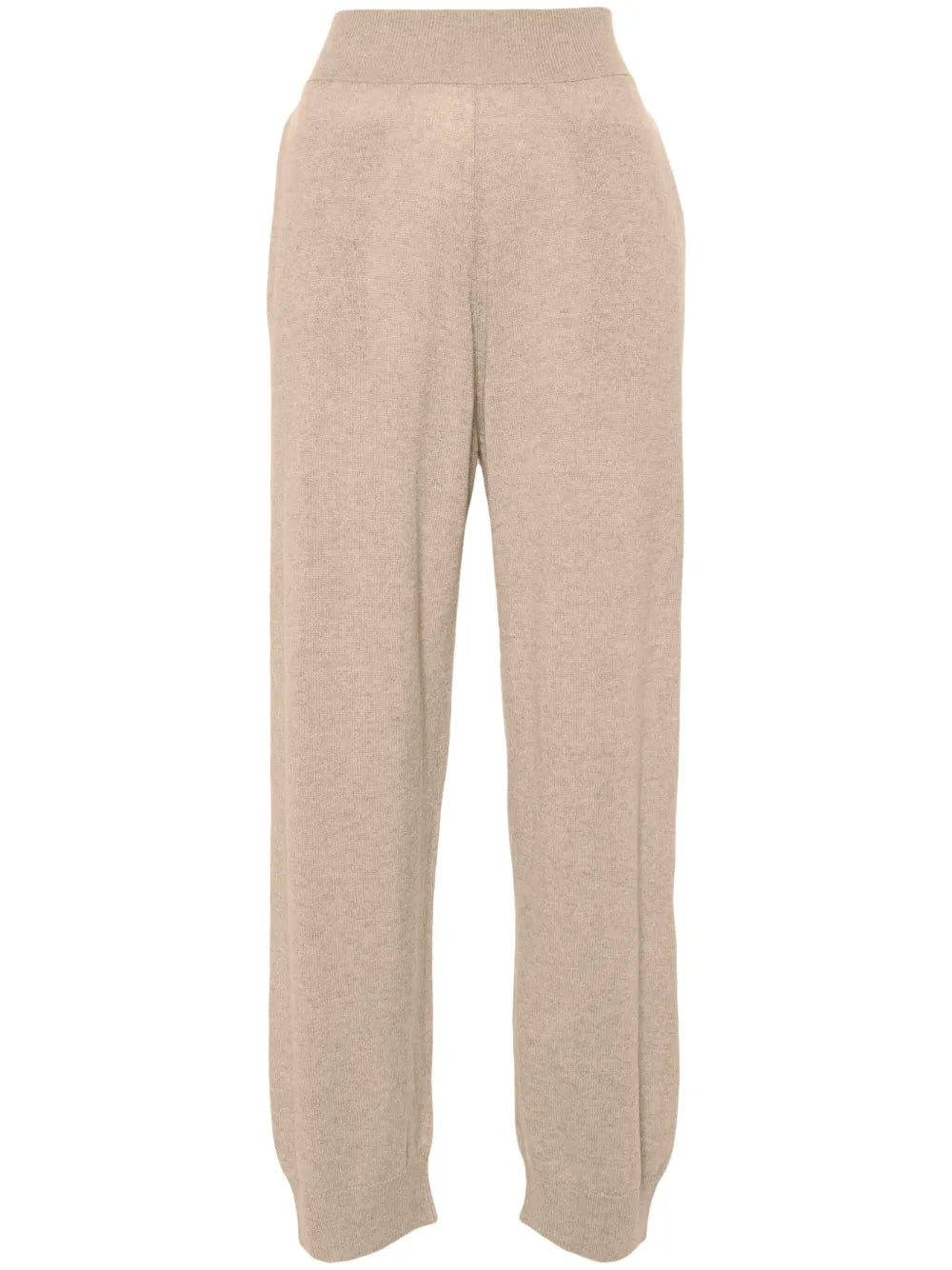 Regenerated-Cashmere Track Pants