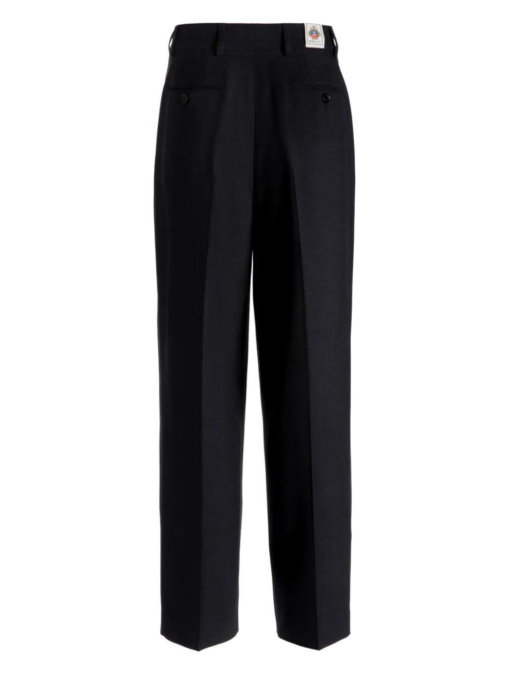 Logo-Appliqué Tailored Trousers