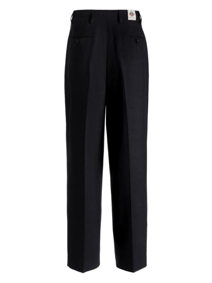 Logo-Appliqué Tailored Trousers