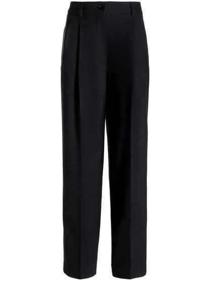 Logo-Appliqué Tailored Trousers