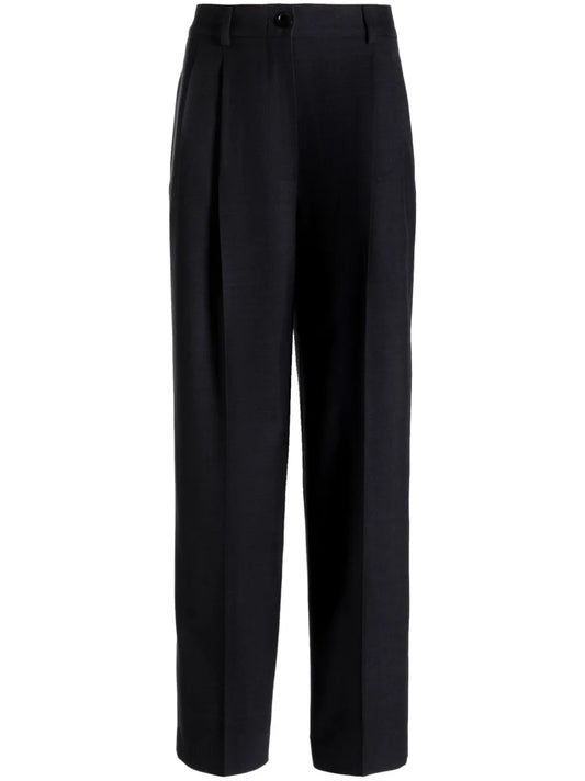 Logo-Appliqué Tailored Trousers