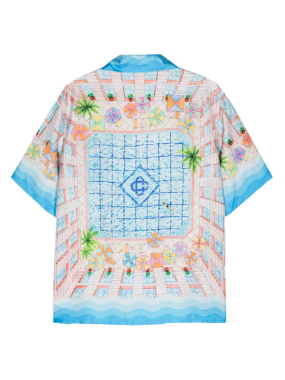 Le Plongeon Silk Shirt