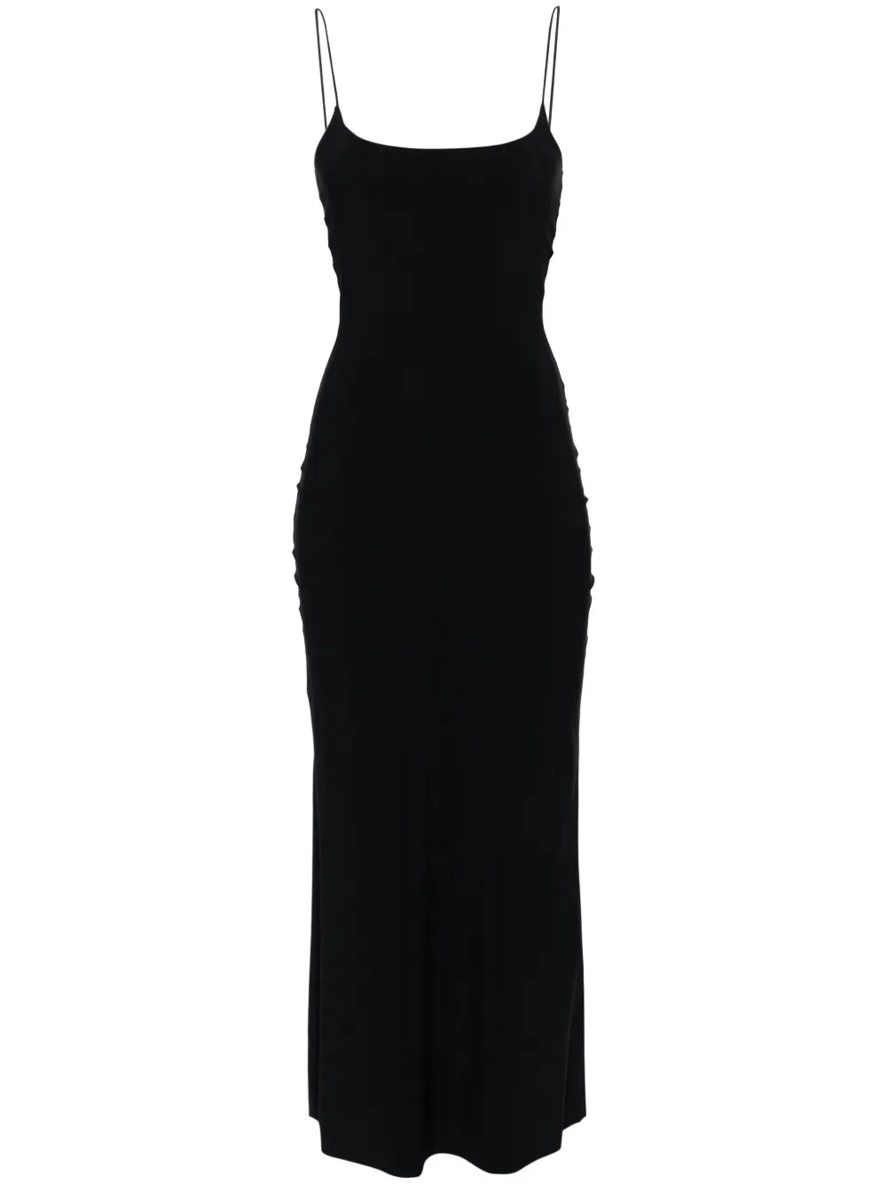 Numbers-Motif Maxi Dress