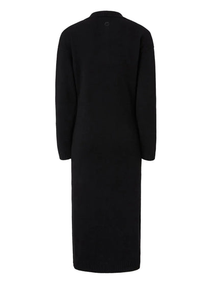 V-Neck Knitted Dress