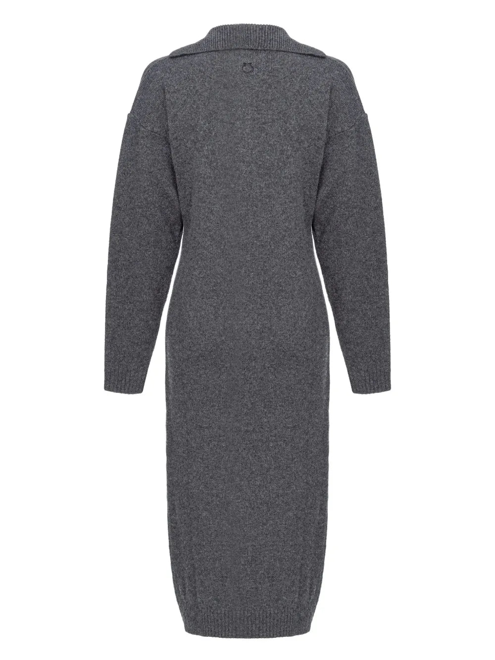 V-Neck Knitted Dress
