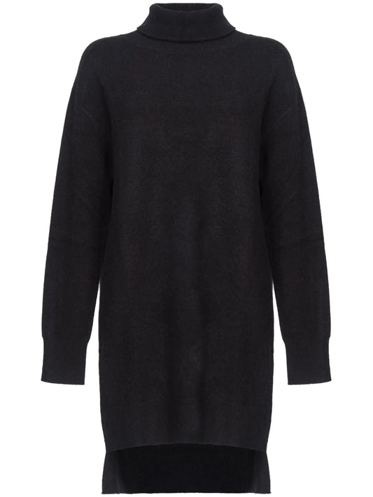 Logo-Embroidered Knitted Dress