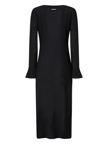 Ribbed-Knit Maxi Dress