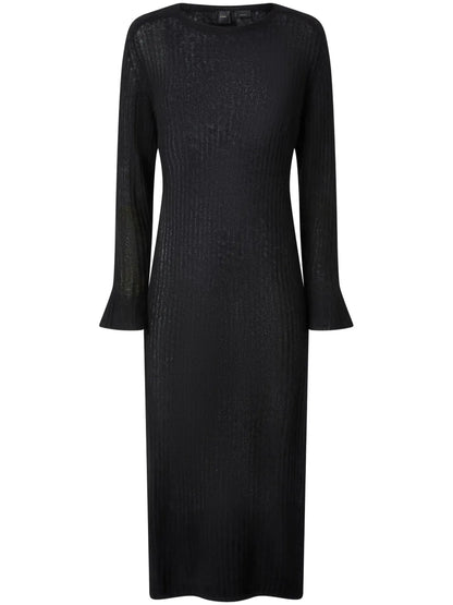 Ribbed-Knit Maxi Dress