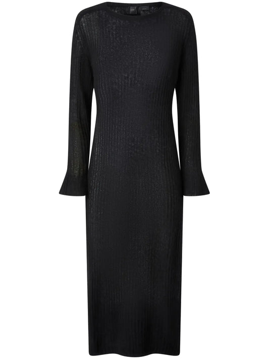 Ribbed-Knit Maxi Dress