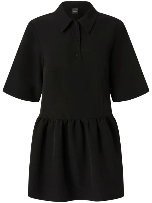 Gathered-Detailing Mini Dress