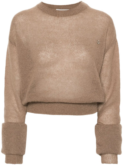Extra-Long-Sleeve Jumper