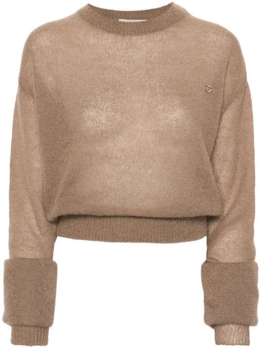 Extra-Long-Sleeve Jumper