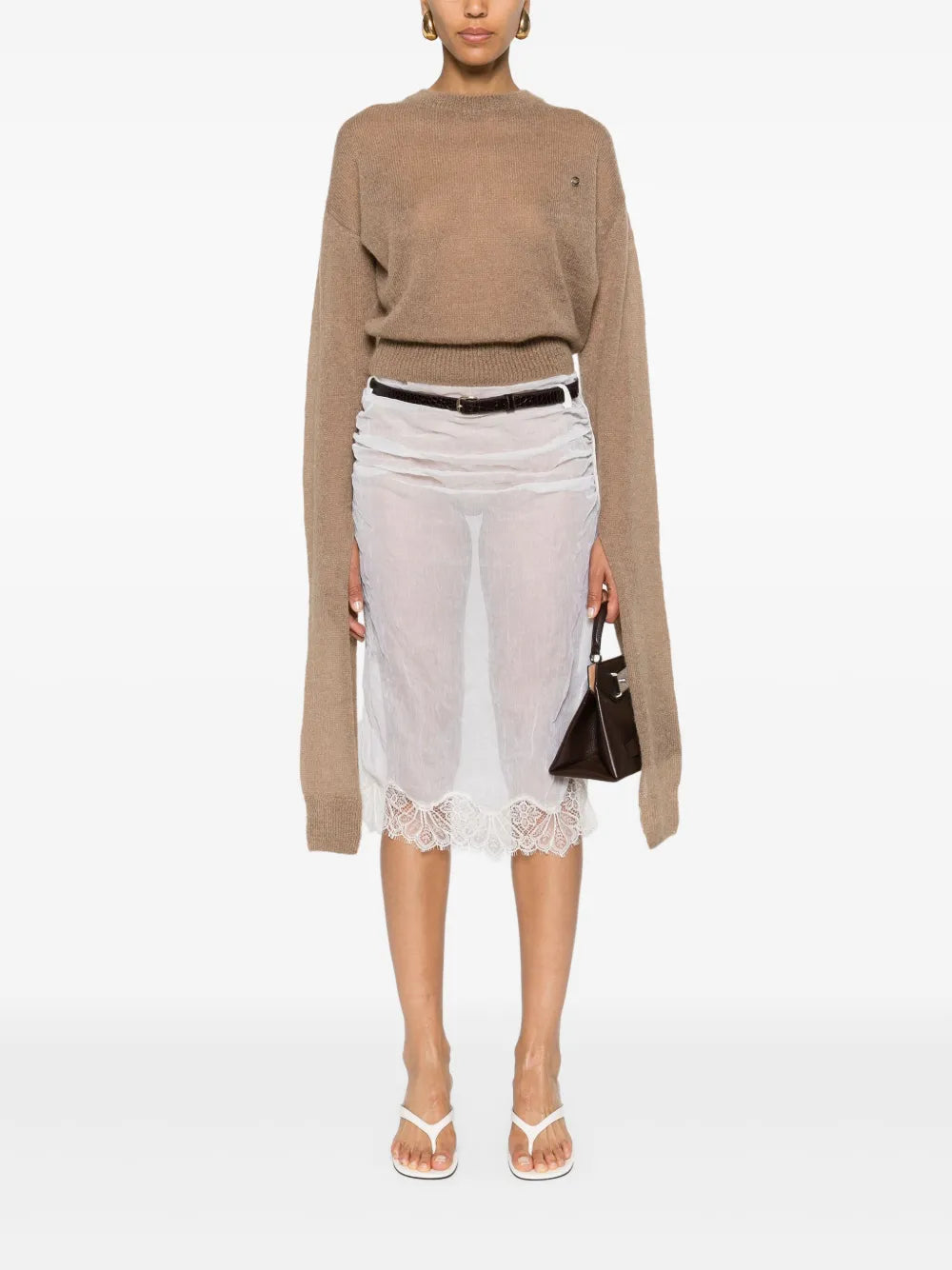 Extra-Long-Sleeve Jumper