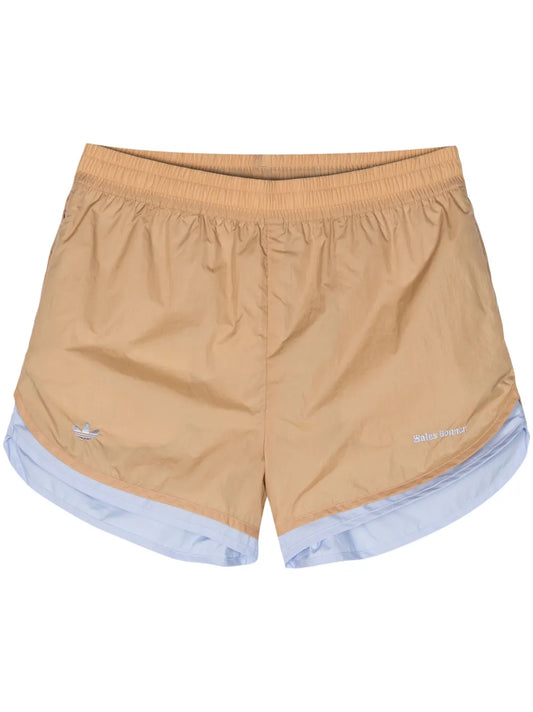 Layered Track Shorts