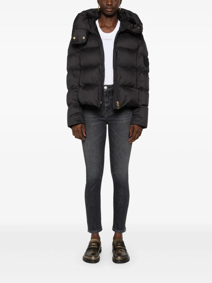 Logo-Patch Puffer Jacker