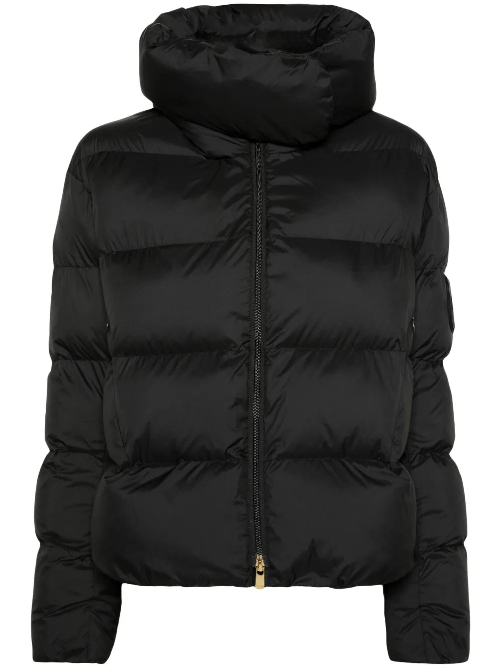 Logo-Patch Puffer Jacker