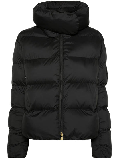 Logo-Patch Puffer Jacker