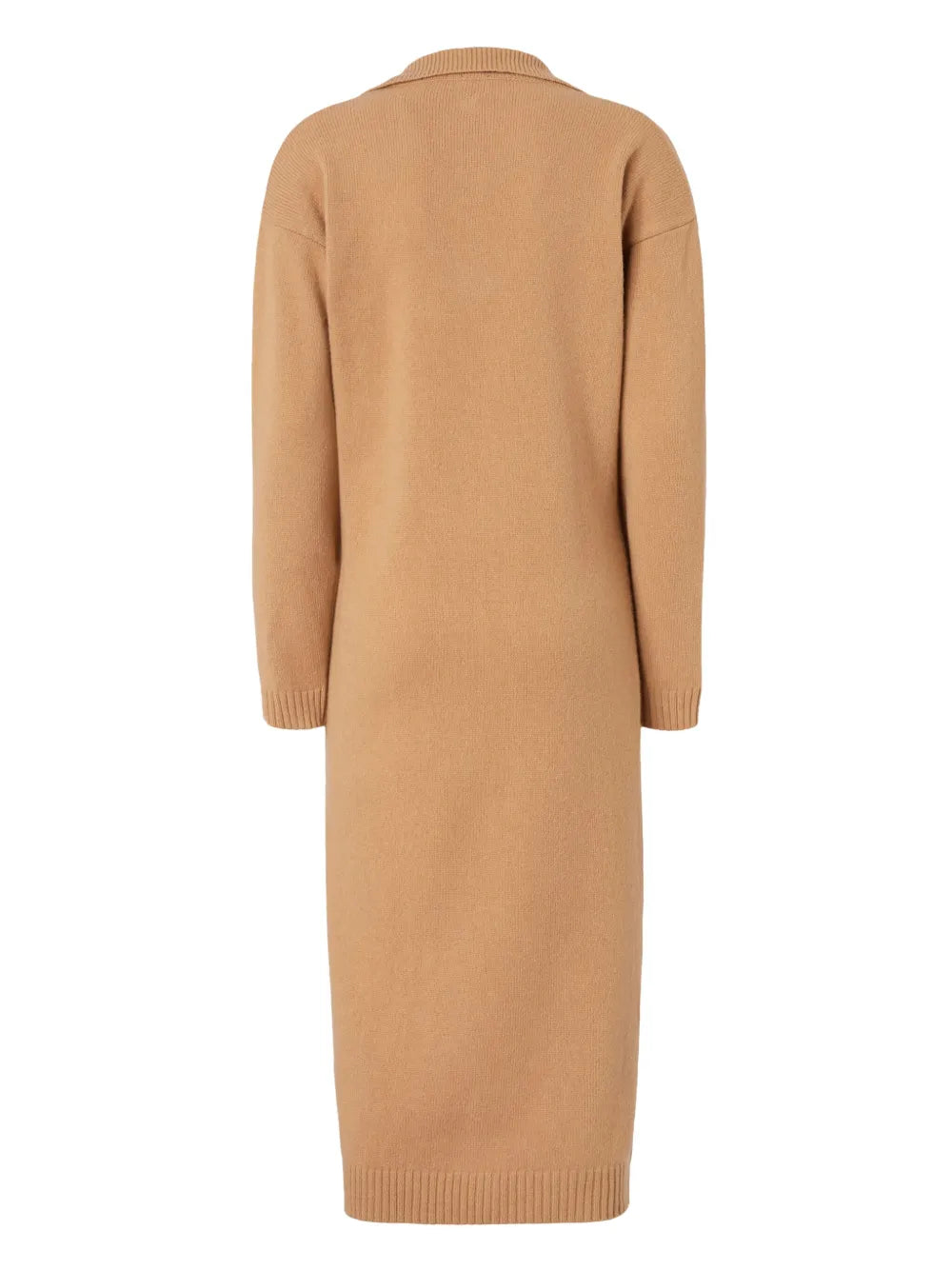 V-Neck Knitted Dress