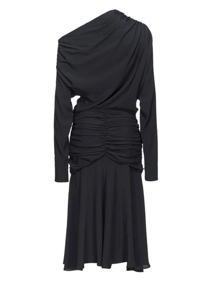 Annecy One-Shoulder Midi Dress