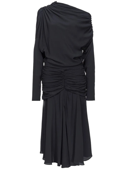 Annecy One-Shoulder Midi Dress