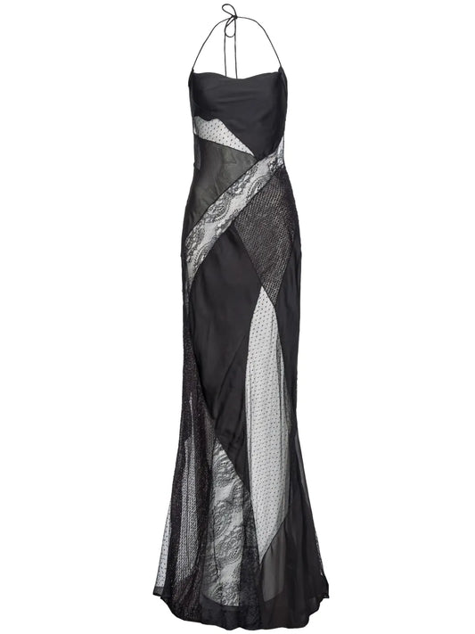 Patchwork Lace Gown