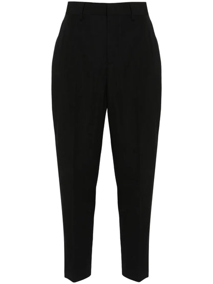 Straight Cropped Trousers