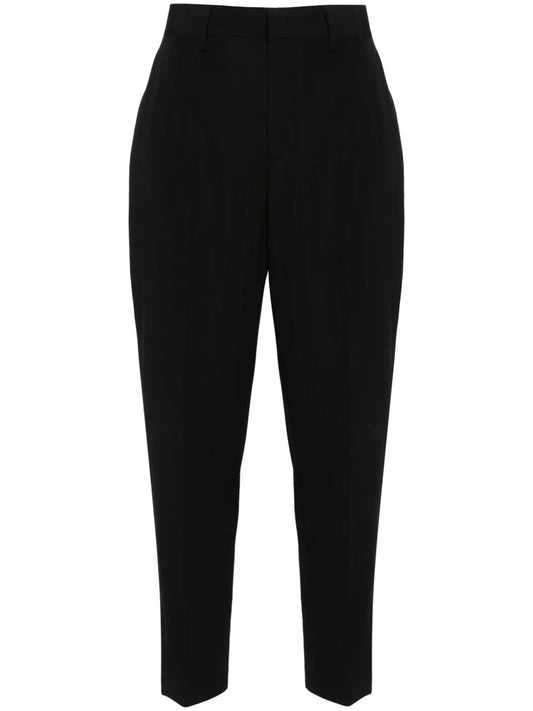 Straight Cropped Trousers