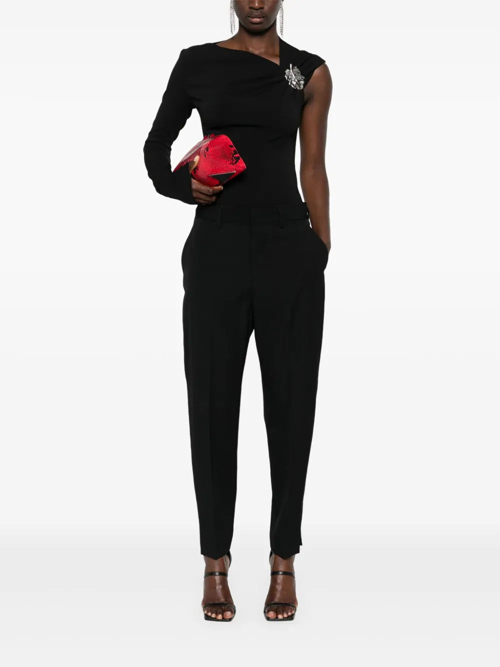 Straight Cropped Trousers
