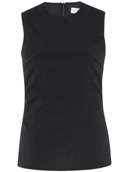 Crew-Neck Sleeveless Tank Top