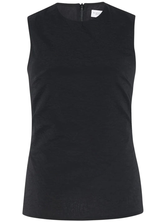 Crew-Neck Sleeveless Tank Top