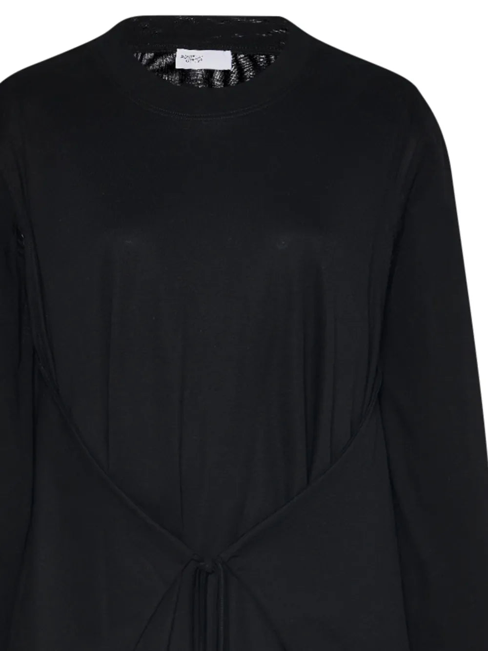 Layered-Design Cotton T-Shirt
