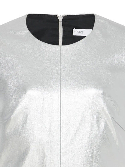 Leather Laminated T-Shirt