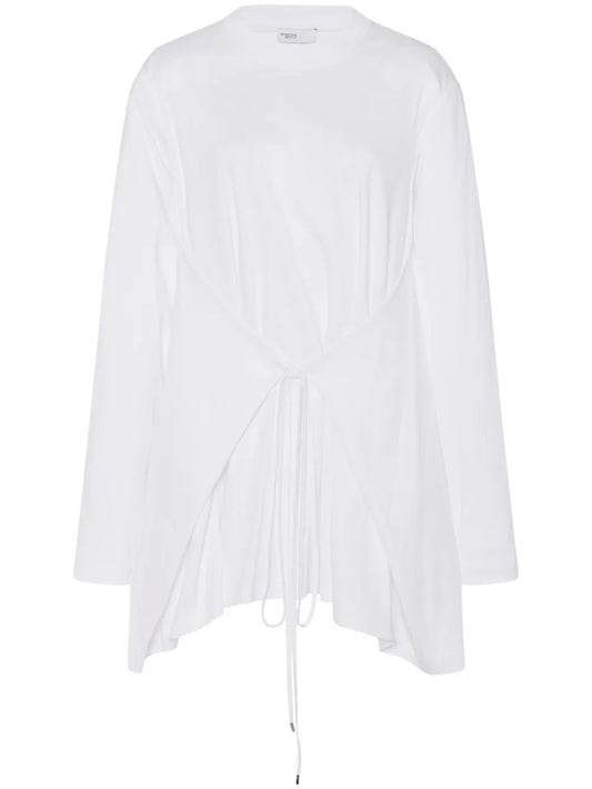 Layered-Design Cotton T-Shirt