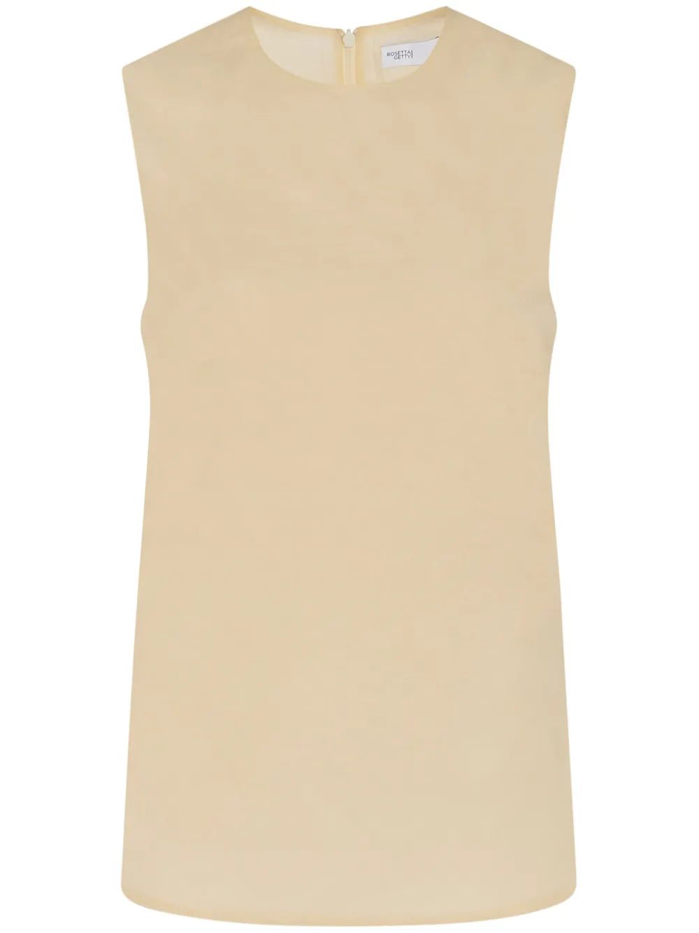 Crew-Neck Sleeveless Tank Top