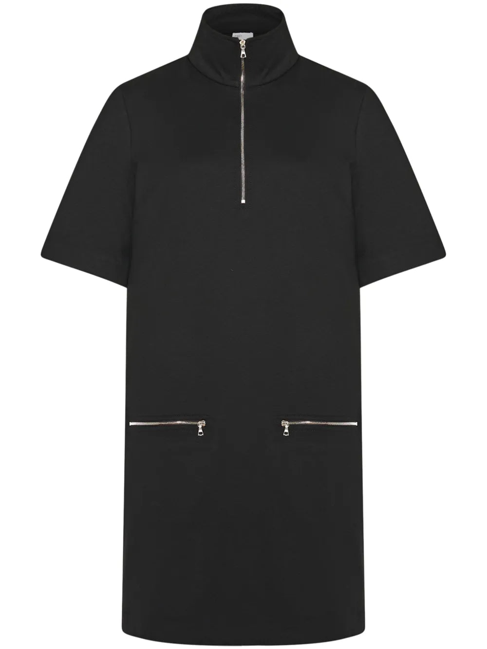 Zip-Up Mini Dress