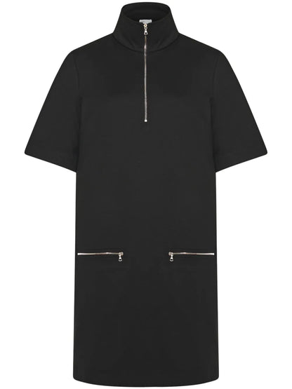 Zip-Up Mini Dress