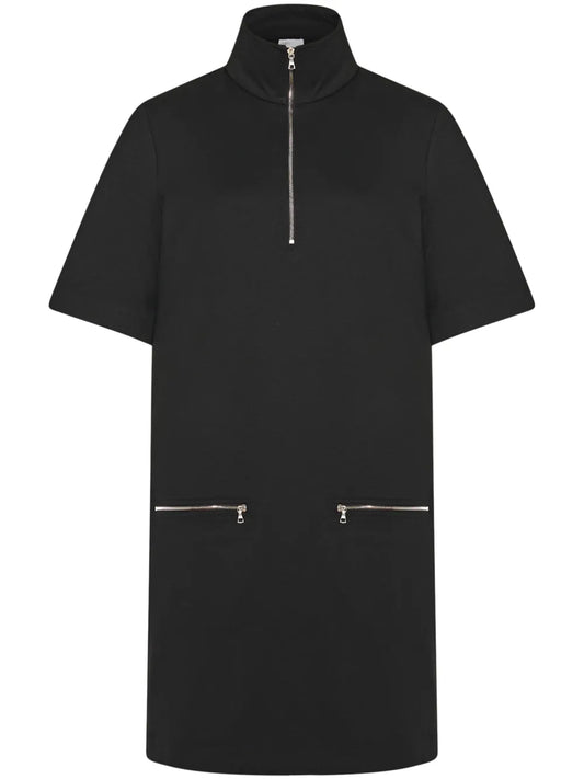 Zip-Up Mini Dress