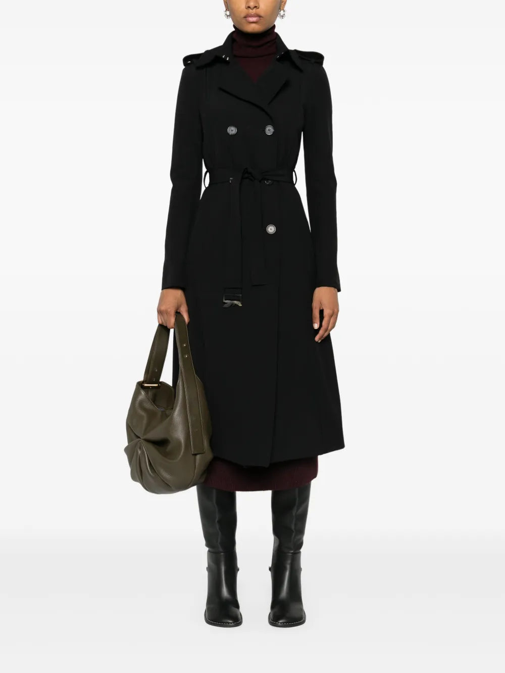 Double-Breasted Trench Coat