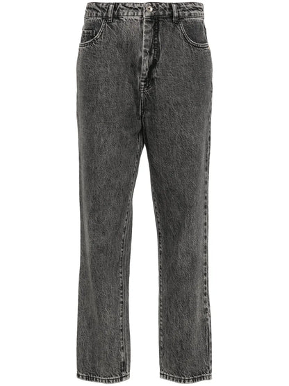 High-Rise Cropped Jeans