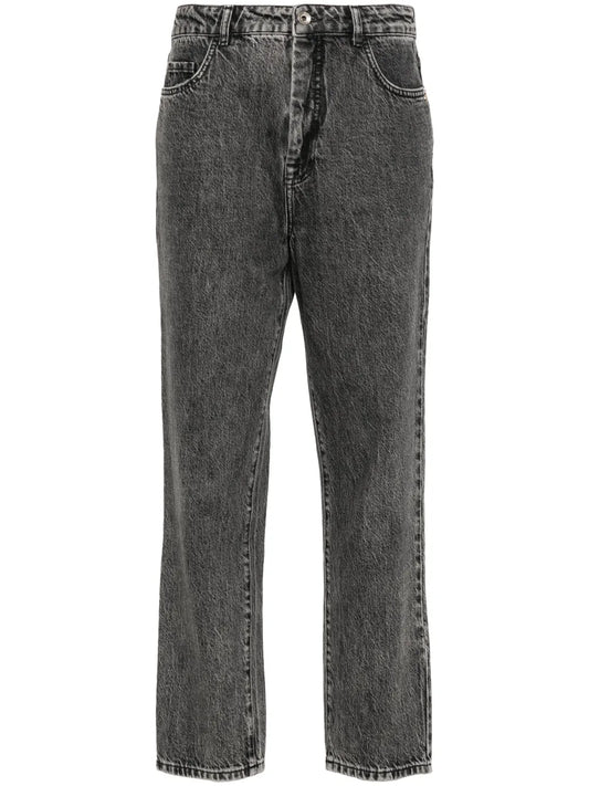 High-Rise Cropped Jeans