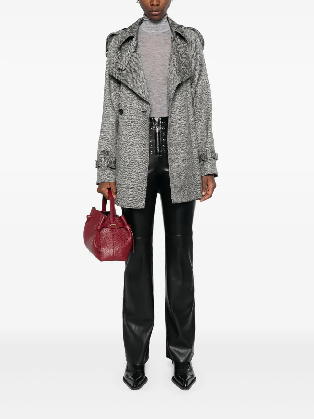 Mélange Fine-Knit Jumper