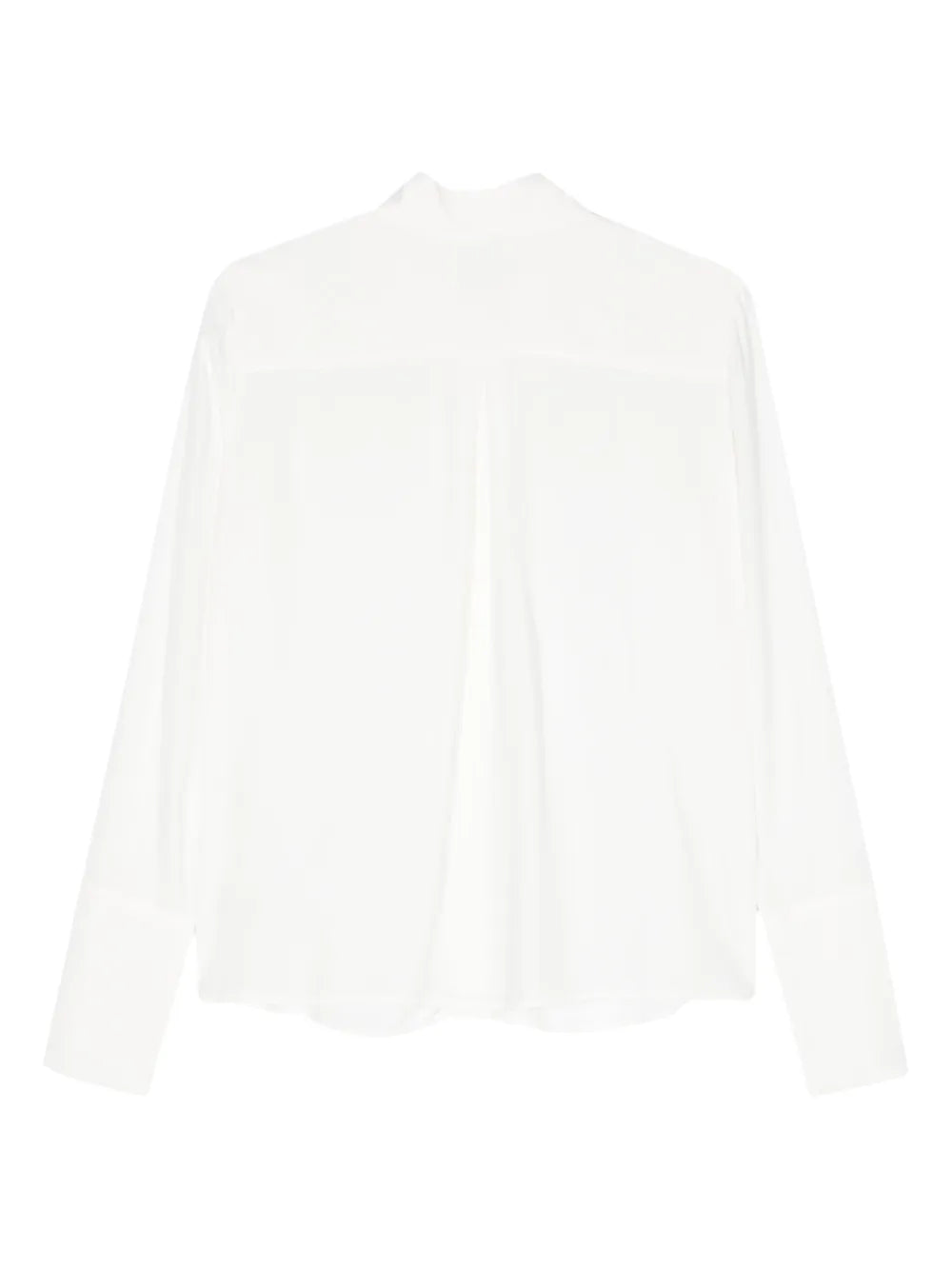 Crepe Pleated Shirt