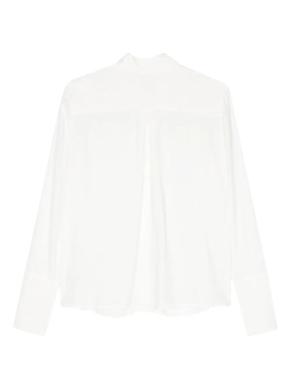 Crepe Pleated Shirt