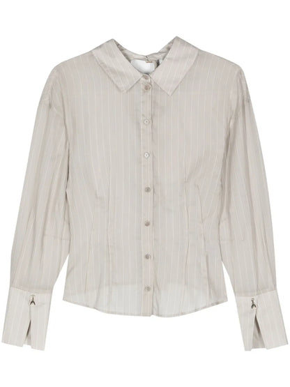 Pinstriped Cotton Shirt