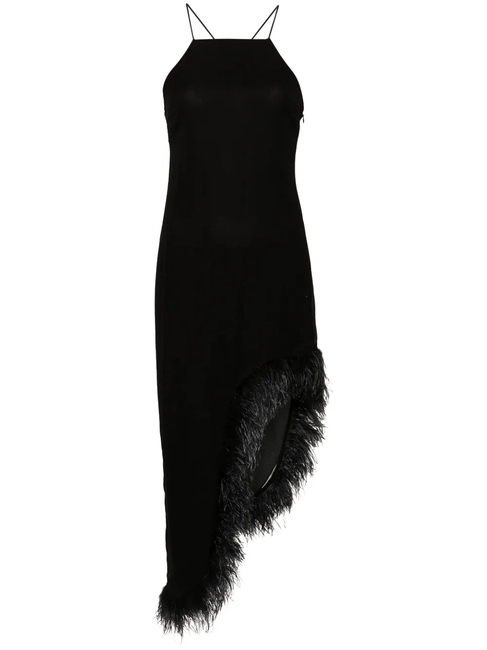 Logo-Charm Midi Dress