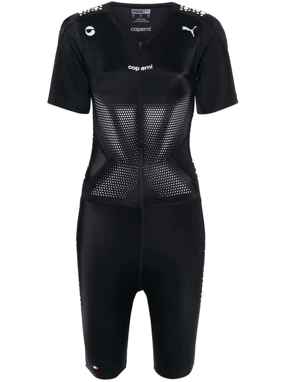 Rubberised-Logo Playsuit