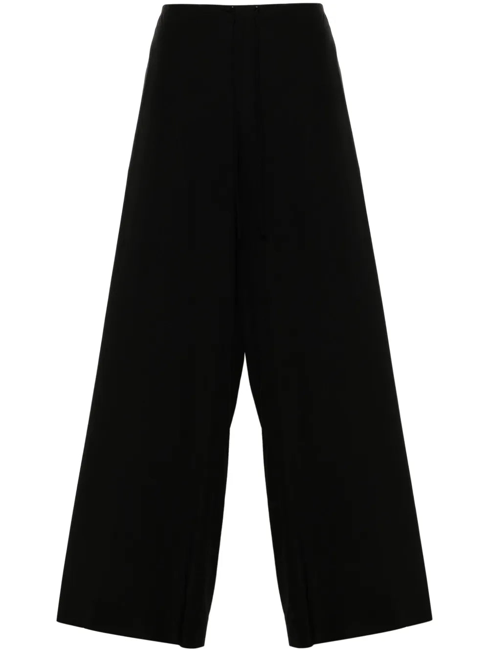 Mid-Rise Wide-Leg Trousers
