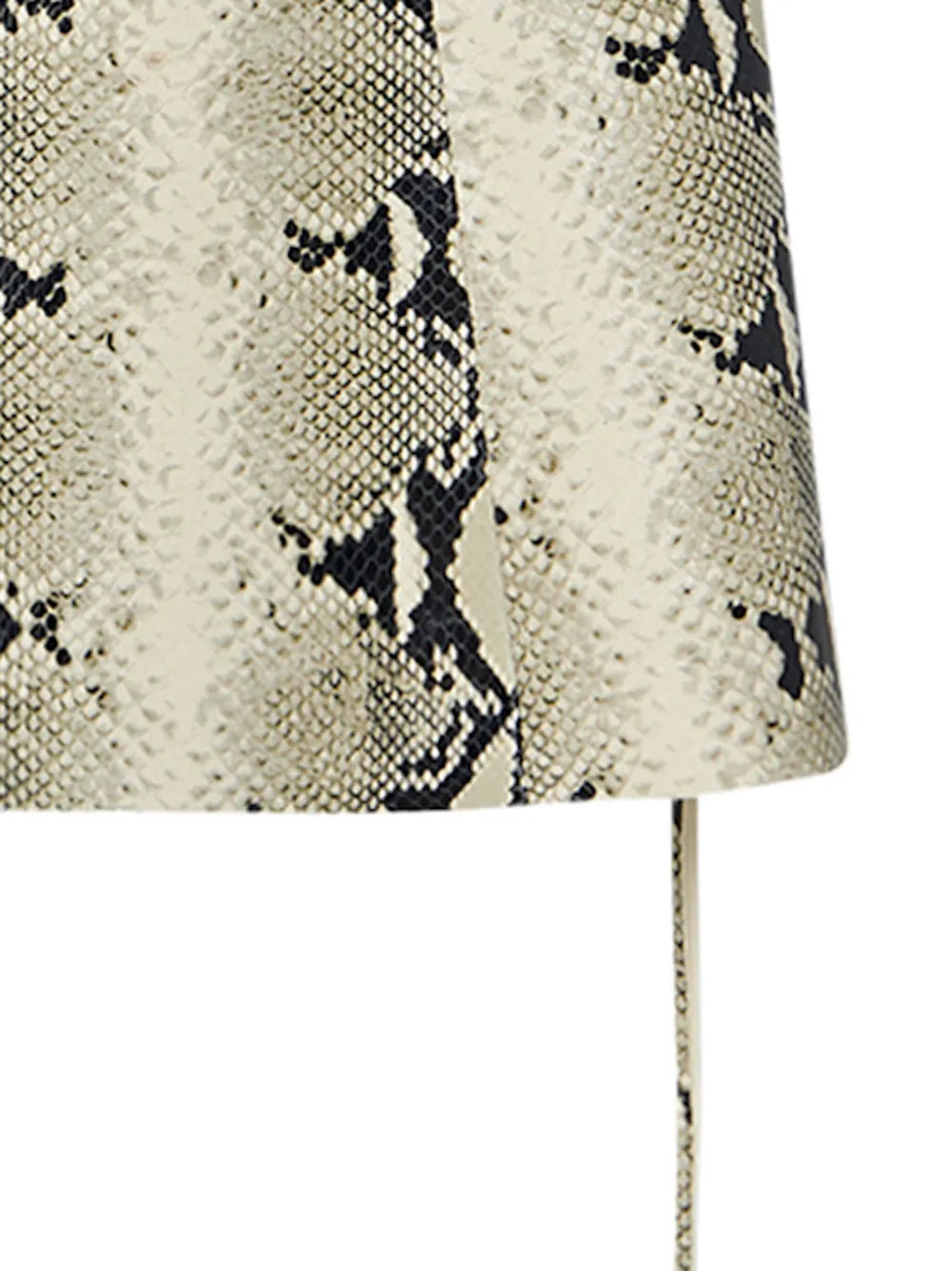 Snake-Patterned Skirt