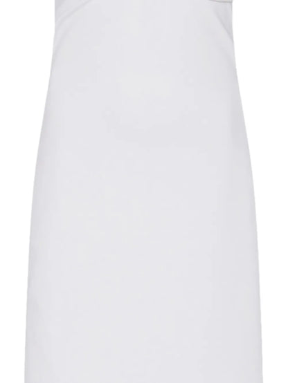Twist-Detail Strapless Maxi Dress